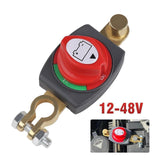 Maxbell Battery Disconnect Switch 12-48 V Power Off for Marine Vehicles ATV UTV Fixed terminal