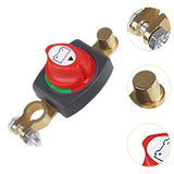 Maxbell Battery Disconnect Switch 12-48 V Power Off for Marine Vehicles ATV UTV Fixed terminal