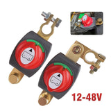 Maxbell Battery Disconnect Switch 12-48 V Power Off for Marine Vehicles ATV UTV Fixed terminal