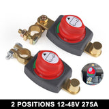 Maxbell Battery Disconnect Switch 12-48 V Power Off for Marine Vehicles ATV UTV Fixed terminal