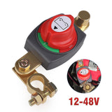 Maxbell Battery Disconnect Switch 12-48 V Power Off for Marine Vehicles ATV UTV Removable terminal