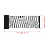 Maxbell Automotive Cargo Net Trunk Organizer and Storage for SUV Cars Truck Bed