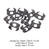 Maxbell 10 Pieces Brake Line Clips Universal Brake Hose Bracket for Audi Trucks