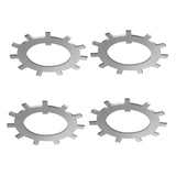 Maxbell 4x Trailer Wheel Spindle Tang Washers Axle Parts for Wheel Axle Trailer