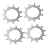 Maxbell 4x Trailer Wheel Spindle Tang Washers Axle Parts for Wheel Axle Trailer