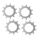 Maxbell 4x Trailer Wheel Spindle Tang Washers Axle Parts for Wheel Axle Trailer