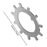 Maxbell 4x Trailer Wheel Spindle Tang Washers Axle Parts for Wheel Axle Trailer