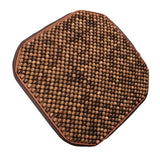 Maxbell Bead Seat Cushion Versatile Car Interior Accessory for SUV Office Chair Brown