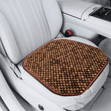 Maxbell Bead Seat Cushion Versatile Car Interior Accessory for SUV Office Chair Brown