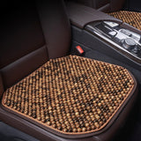 Maxbell Bead Seat Cushion Versatile Car Interior Accessory for SUV Office Chair Brown