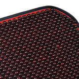 Maxbell Bead Seat Cushion Versatile Car Interior Accessory for SUV Office Chair Red Brown