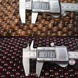 Maxbell Bead Seat Cushion Versatile Car Interior Accessory for SUV Office Chair Red Brown