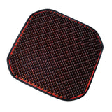 Maxbell Bead Seat Cushion Versatile Car Interior Accessory for SUV Office Chair Red Brown