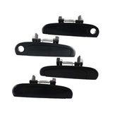 Maxbell 4 Pieces Exterior Car Door Handles Door Grips for Kia picanto 2004-2010