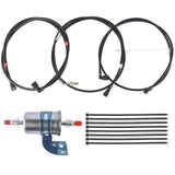 Maxbell 3 Pieces Fuel and Vent Lines Set fl Fg0268 Nfr0006 for Buick Rendezvous