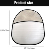 Maxbell Car Steering Wheel Sun Shade Auto Interior Protector 19.69x17.32inch Generic