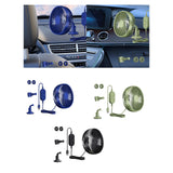 Maxbell USB Car Fan Rotatable Portable 3 Speed Adjustable for Sedan SUV Vehicle Blue