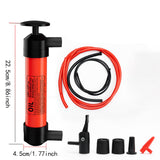 Maxbell Hand Fuel Pump Practical Fluid Oil Change Tool Multiuse Liquid Transfer Pump Extract Inflate