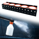 Maxbell Spray Bottle Holder Wall Mount Bottle Storage Rack for Auto Beauty Shop