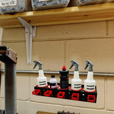 Maxbell Spray Bottle Holder Wall Mount Stand for Workshop Beauty Shop Workspace