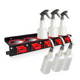 Maxbell Spray Bottle Holder Wall Mount Stand for Workshop Beauty Shop Workspace