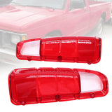 Maxbell 2Pcs Taillight Lens,Bike-073 Directly Replace for Ddoge Truck 1972-1980