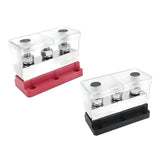 Maxbell Bus Bar Terminal Block Trailer RV Easy Installation Car Accessories 48V 600A Red