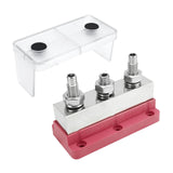 Maxbell Bus Bar Terminal Block Trailer RV Easy Installation Car Accessories 48V 600A Red
