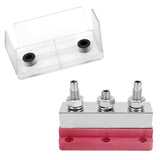 Maxbell Bus Bar Terminal Block Trailer RV Easy Installation Car Accessories 48V 600A Red