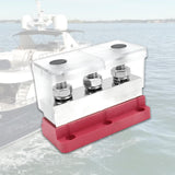 Maxbell Bus Bar Terminal Block Trailer RV Easy Installation Car Accessories 48V 600A Red