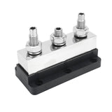 Maxbell Bus Bar Terminal Block Trailer RV Easy Installation Car Accessories 48V 600A Black