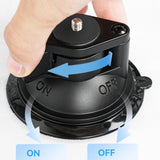 Maxbell Suction Cup Base Professional Ball Adapter for Car Windshield Dashboard