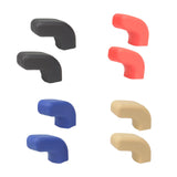 Maxbell 2x Front Tow Hooks Covers Easy Installation Hitch Covers for Jeep 07-23 Black
