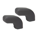Maxbell 2x Front Tow Hooks Covers Easy Installation Hitch Covers for Jeep 07-23 Black