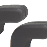 Maxbell 2x Front Tow Hooks Covers Easy Installation Hitch Covers for Jeep 07-23 Black