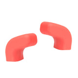 Maxbell 2x Front Tow Hooks Covers Easy Installation Hitch Covers for Jeep 07-23 Red