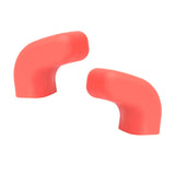 Maxbell 2x Front Tow Hooks Covers Easy Installation Hitch Covers for Jeep 07-23 Red