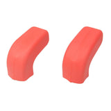 Maxbell 2x Front Tow Hooks Covers Easy Installation Hitch Covers for Jeep 07-23 Red