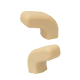 Maxbell 2x Front Tow Hooks Covers Easy Installation Hitch Covers for Jeep 07-23 Yellow