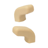 Maxbell 2x Front Tow Hooks Covers Easy Installation Hitch Covers for Jeep 07-23 Yellow