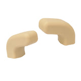 Maxbell 2x Front Tow Hooks Covers Easy Installation Hitch Covers for Jeep 07-23 Yellow