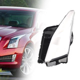 Maxbell Headlight Lens Cover 23236365 Auto Lampshade for Cadillac ATS 2013-2018