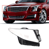 Maxbell Headlight Lens Cover 23236365 Auto Lampshade for Cadillac ATS 2013-2018