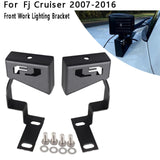 Maxbell Car Windshield A Pillar Light Mount Holder Kit for FJ Cruiser 2007-2016