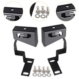 Maxbell Car Windshield A Pillar Light Mount Holder Kit for FJ Cruiser 2007-2016