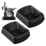 Maxbell Jack Wheel Chock Heavy Duty Reliable Accessories for Kayak Trailer Boat