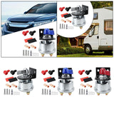 Maxbell 12V Battery Disconnect Switch Battery Cut Off Switch for Vehicle Car RV Silver