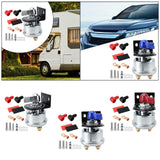 Maxbell 12V Battery Disconnect Switch Battery Cut Off Switch for Vehicle Car RV Silver