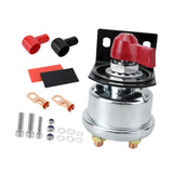 Maxbell 12V Battery Disconnect Switch Battery Cut Off Switch for Vehicle Car RV Red