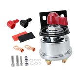 Maxbell 12V Battery Disconnect Switch Battery Cut Off Switch for Vehicle Car RV Red